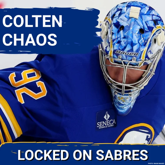 Colten Ellis may have to be the Buffalo Sabres NUMBER ONE goalie with injuries to UPL and Alex Lyon