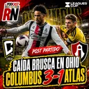 😰 ¡DURA DERROTA DE ATLAS🔴⚫! Columbus Crew gana 3-1 en inicio de Leagues Cup | PODCAST ROJINEGRO