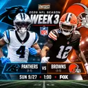 Panthers x Browns: Week 3 Game Preview - Cleveland Browns Podcast for 9/24/26