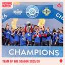 Team of the Season 2025/26 + Coleraine win the Irish Cup in a classic