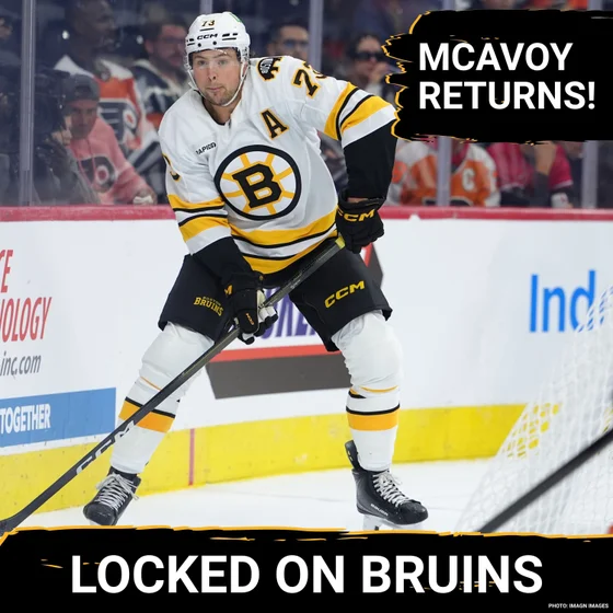 Why Charlie McAvoy’s Return Could Change Everything For The Boston Bruins