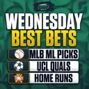 Wednesday's BEST BETS: MLB Picks + Soccer Bets + NFL
