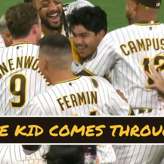 Padres win on Ethan Salas walkoff!
