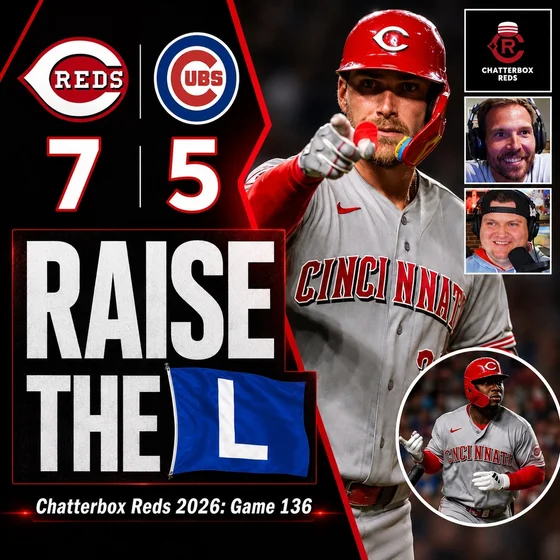 Game 136 - Reds 7, Cubs 5 (Reds WIN on Sunday Night Baseball!)