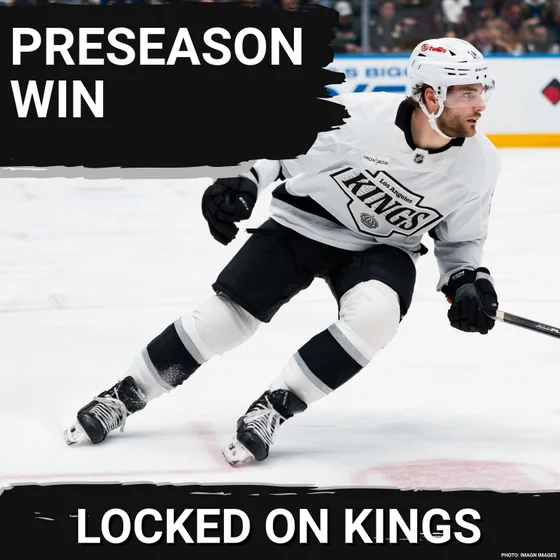 POSITIVE STEP: LA Kings Earn First Preseason WIN behind new captain Doughty and goalie Forsberg