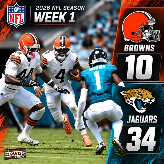 Browns x Jaguars: Week 1 Reactions - Browns Get Smoked in Deshaun Watson's Return - Cleveland Browns Podcast for 9/13/26