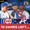 CUBS POSTGAME: Chicago Cubs Fall to Braves as Series Is Tied & Wild Card Race Tightens! | CHGO Cubs