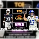 Dantabase College Football Week 6 Top 25 & Weekday Games Preview & Picks (Ep. 3182)
