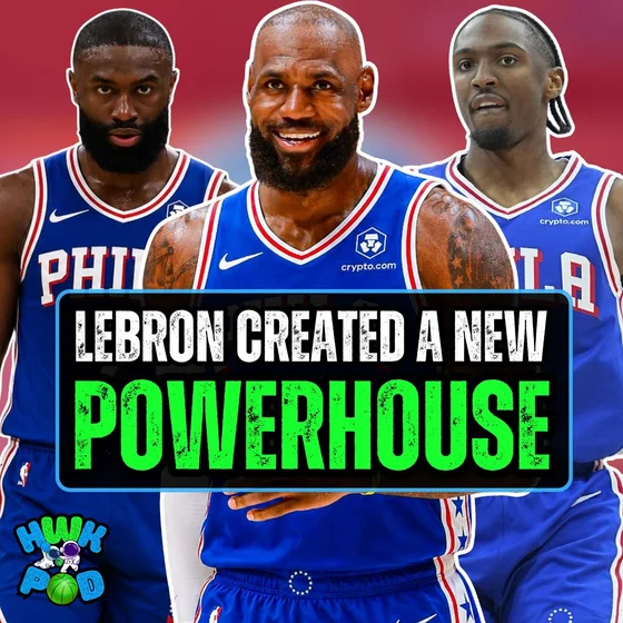 LeBron James To The Philadelphia 76ers Reaction
