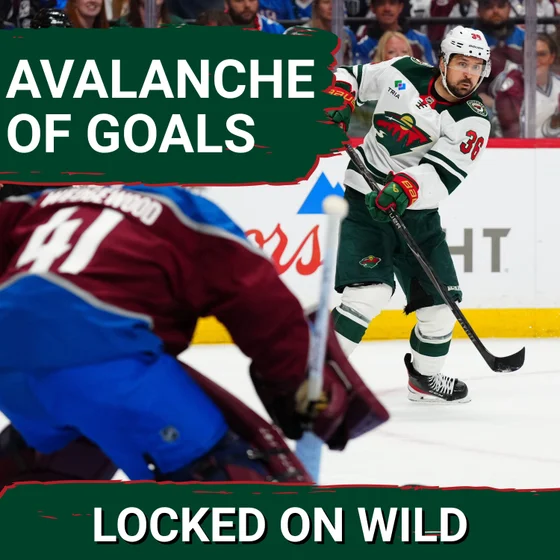 DEFENSELESS: Minnesota Wild STRUGGLE Without Jonas Brodin as Avalanche Net 9 Goals in Game 1