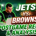 David Bailey & Jets Defense hold on for 17-12 win over Browns POSTGAME REACTION