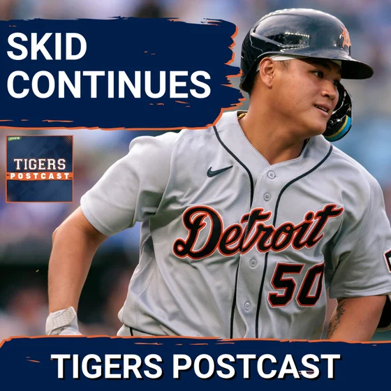 TIGERS POSTCAST: SLIDE CONTINUES! Detroit Tigers LOSE AGAIN, Kansas City Royals Take Series Opener
