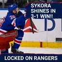 Rangers DOMINATE third period, beat Panthers 3-1! Adam Sykora SHINES but inexplicably loses ice time!!