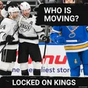 What has been said about Adrian Kempe playing center? Plus is Quinton Byfield a Top 6 center?