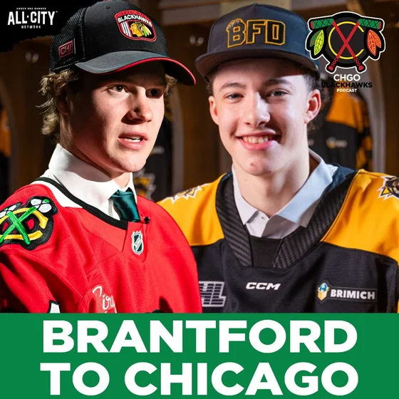 An INSIDE Look the Brantford Bulldogs to Chicago Blackhawks Pipeline | CHGO Blackhawks Podcast