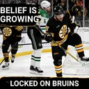 BELIEVE: Bruins Stun Stars Thanks to Arvidsson Hat Trick