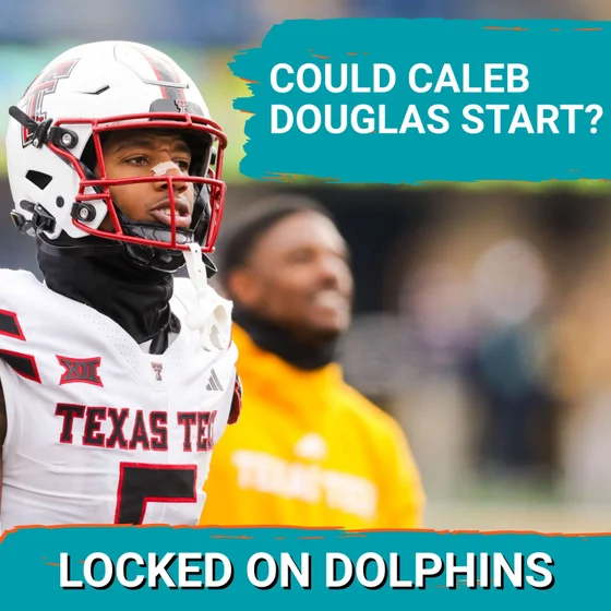 Could Rookie WR Caleb Douglas START For The 2026 Miami Dolphins At Wide Receiver?