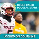 Could Rookie WR Caleb Douglas START For The 2026 Miami Dolphins At Wide Receiver?