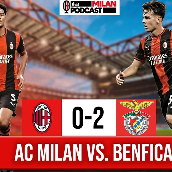 AC Milan Lose to Benfica 2-0! Live Reaction! | Europa League MD1