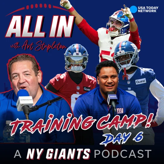 Day six at NY Giants training camp: Mauigoa, Dart, OBJ, Carter, Likely, and more