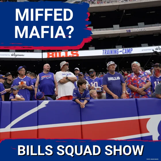 BILLS SQUAD SHOW: Highmark's triumph OVERSHADOWED on opening day; Seat controversies; Cybo signs