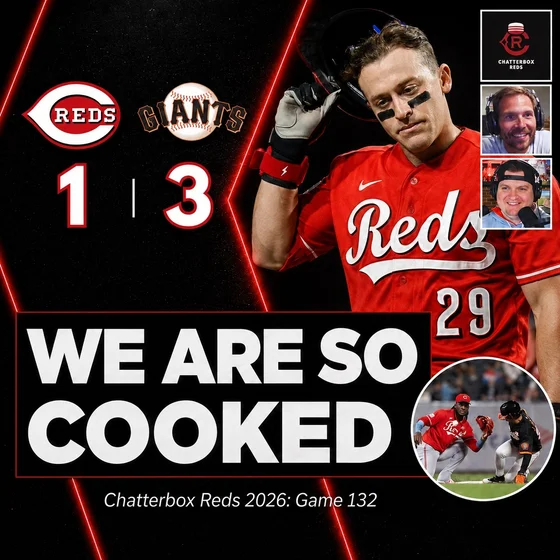 Game 133 - Giants 3, Reds 1 (This Team STINKS!)