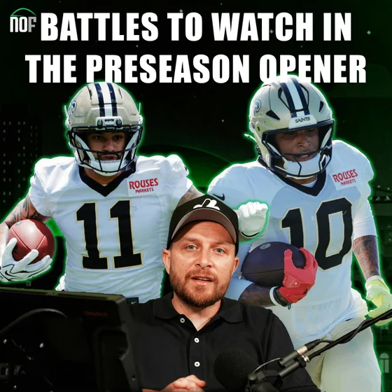 The Biggest Saints Position Battles to Watch in the Preseason Opener
