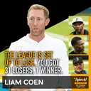 Liam Coen on his unlikely path to NFL head coach, the Jaguars’ 4–13 to 13–4 turnaround, Trevor Lawrence’s growth, why the league is set up for failure, Baker Mayfield, Sean McVay, his biggest regret & the pressure of Year 2 in Jacksonville entering Year 2
