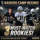 3 Raiders Rookies to Watch as Training Camp Opens: Mendoza, Stukes, Washington