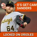 Orioles acquire RHP Cam Sanders in a trade with the Pirates