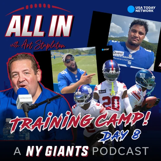 New York Giants training camp day eight from West Virginia