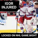 GAME NIGHT: Igor Shesterkin Injury ROCKS Rangers, Red Wings implode, Jackets edge Pens, NHL recap