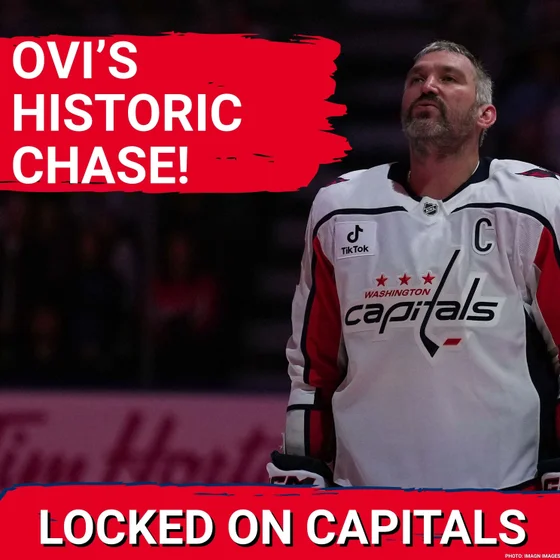 RECORD BREAKER: Alex Ovechkin TARGETS Gretzky’s Goal Mark—Capitals’ Playoff PUSH Begins