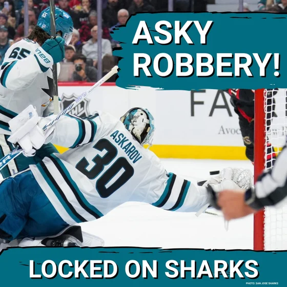 HIGHWAY ROBBERY: Yaroslav Askarov SHUTS DOWN Ottawa as San Jose Sharks SCORE First Regulation Win