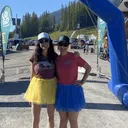 Stag Leap Running. With Lauren Boudreau and Jessica Gamey