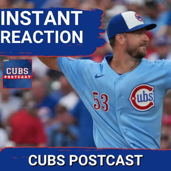 CUBS POSTCAST: The Chicago Cubs with a TOTAL DUD to start the 2nd half of the season. Lose 5-2