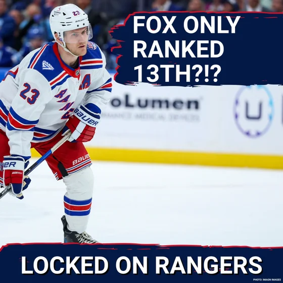 DISRESPECT: Adam Fox only ranked 13th?! How and why has Fox become UNDERRATED…