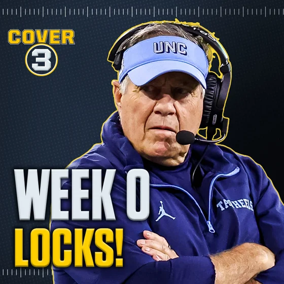 Week 0 LOCKS 🔒 Best Bets, Against The Spread Picks, Moneyline Sprinkles & More! | Cover 3