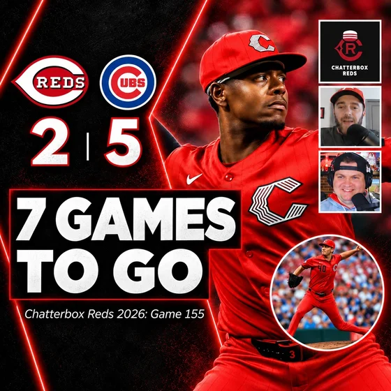 Game 155 - Cubs 5, Reds 2 (TJ Friedl Sent to AAA)
