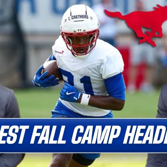 Biggest SMU Fall Camp Headlines | Interviews with Star ACC DBs Davaughn Patterson and Jay Green