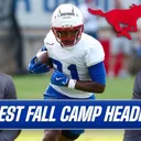 Biggest SMU Fall Camp Headlines | Interviews with Star ACC DBs Davaughn Patterson and Jay Green