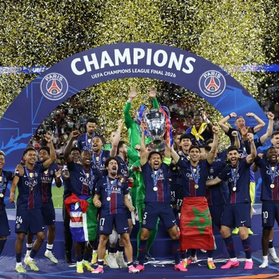 Paris Champions of Europe once again