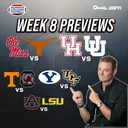 Week 8 previews: TEN top 25 teams with road tests | Always College Football