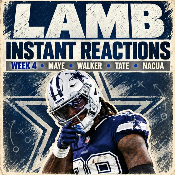 Fantasy Football Week 4 Instant Reactions | T-Mac EXPLODES, CeeDee Lamb, Kyren Williams + More