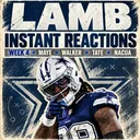 Fantasy Football Week 4 Instant Reactions | T-Mac EXPLODES, CeeDee Lamb, Kyren Williams + More
