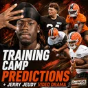 Denzel Ward Extended + Training Camp Predictions + Jerry Jeudy Video Drama - Cleveland Browns Podcast for 7/28/26