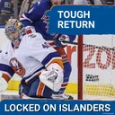 FRUSTRATION: Islanders Fall in Semyon Varlamov's Inspiring Return to NHL Action