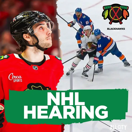 NHL HEARING: Could Frank Nazar Be SUSPENDED for Hit on Bo Horvat? | CHGO Blackhawks