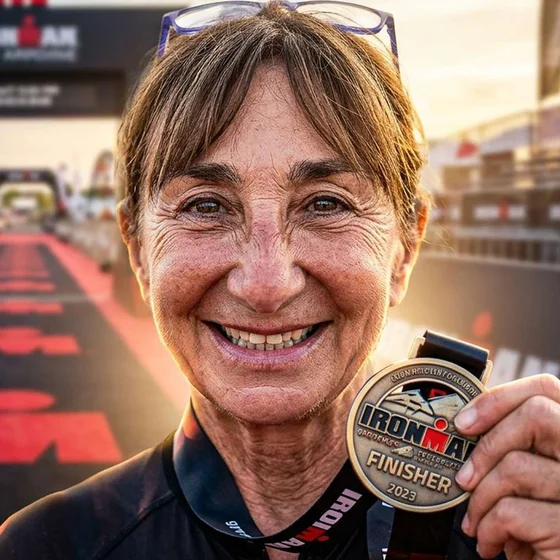 Sandra Chianura: dalla crisi alla gioia del traguardo Ironman