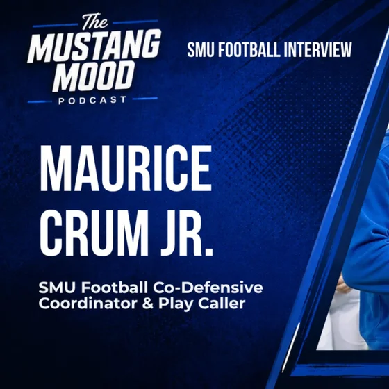 Mustang Mood: SMU Football Co-Defensive Coordinator Maurice Crum Jr. on Calling Plays, Notre Dame & 2026 Defense
